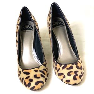 Fergalicious leopard heels